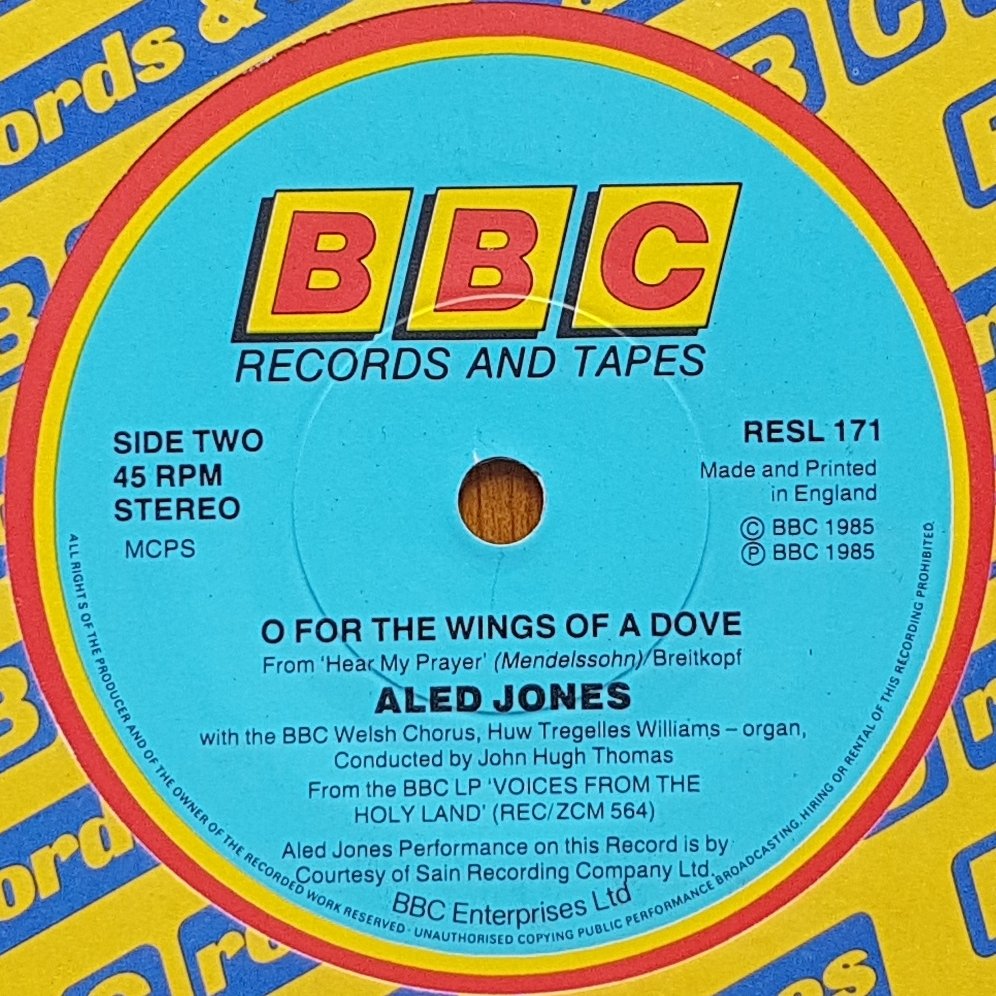 RESL 171 Ave Maria Aled Jones from the BBC records and Tapes library Label